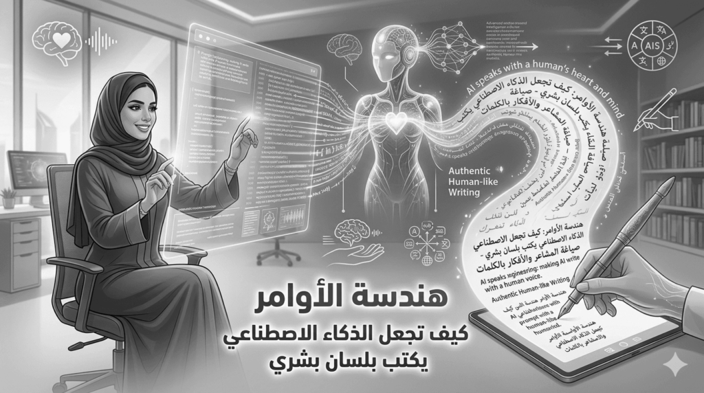 كيف تجعل الذكاء الاصطناعي يكتب بلسان بشري