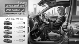 دليل أفضل سيارات النساء في المملكة 2026: حلول هندسية للقصيرات وقائمة الـ 10 سيارات المثالية