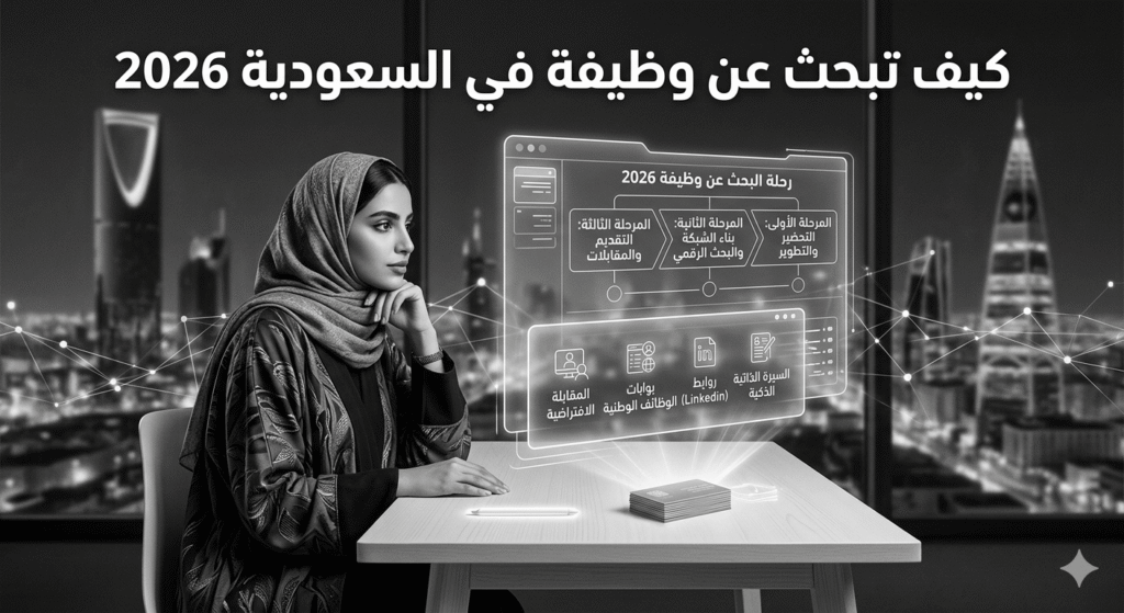 كيف تبحث عن وظيفة في السعودية 2026