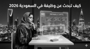 كيف تبحث عن وظيفة في السعودية 2026