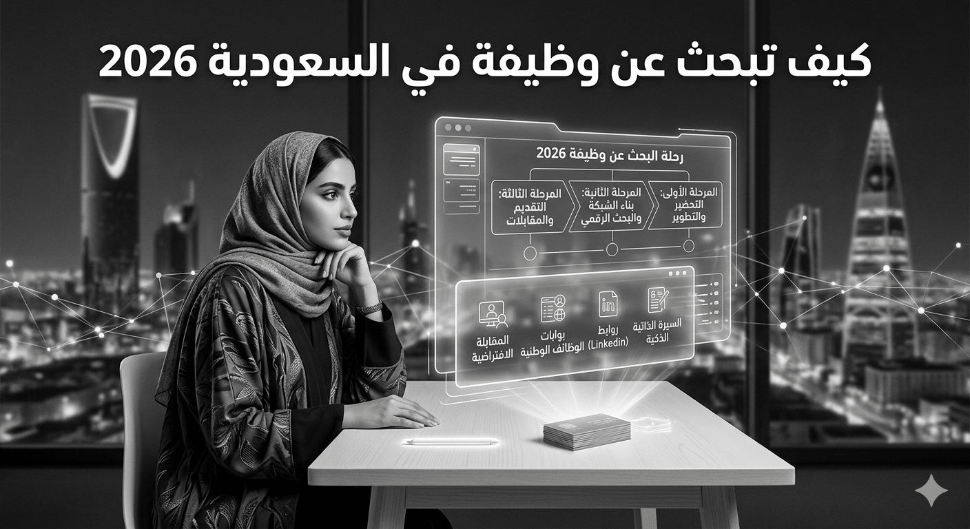 كيف تبحث عن وظيفة في السعودية 2026