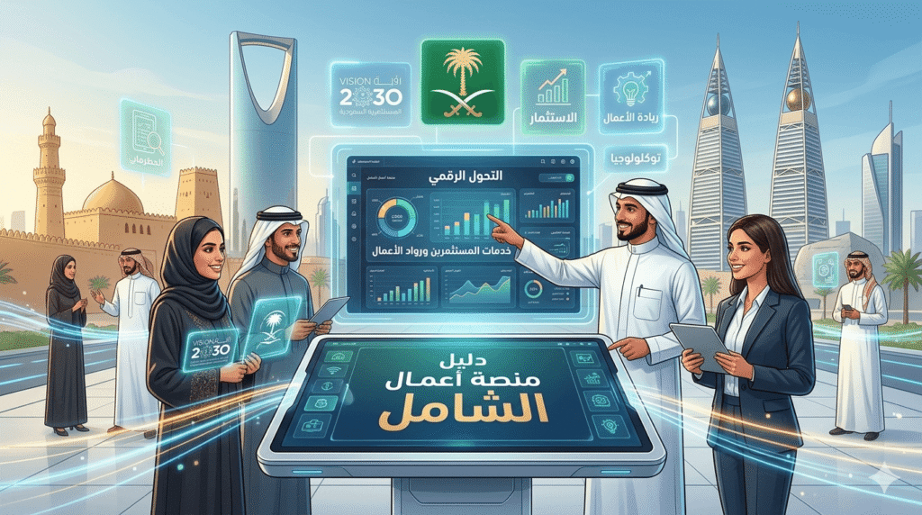 منصة الأعمال السعودية