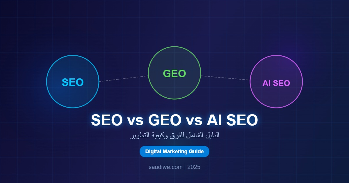SEO vs GEO vs AI SEO: The Complete 2026 Guide to Understanding the ...