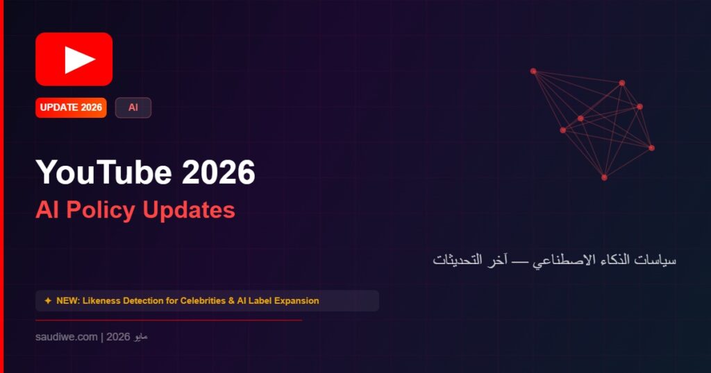 تحديثات يوتيوب 2026 والذكاء الاصطناعي