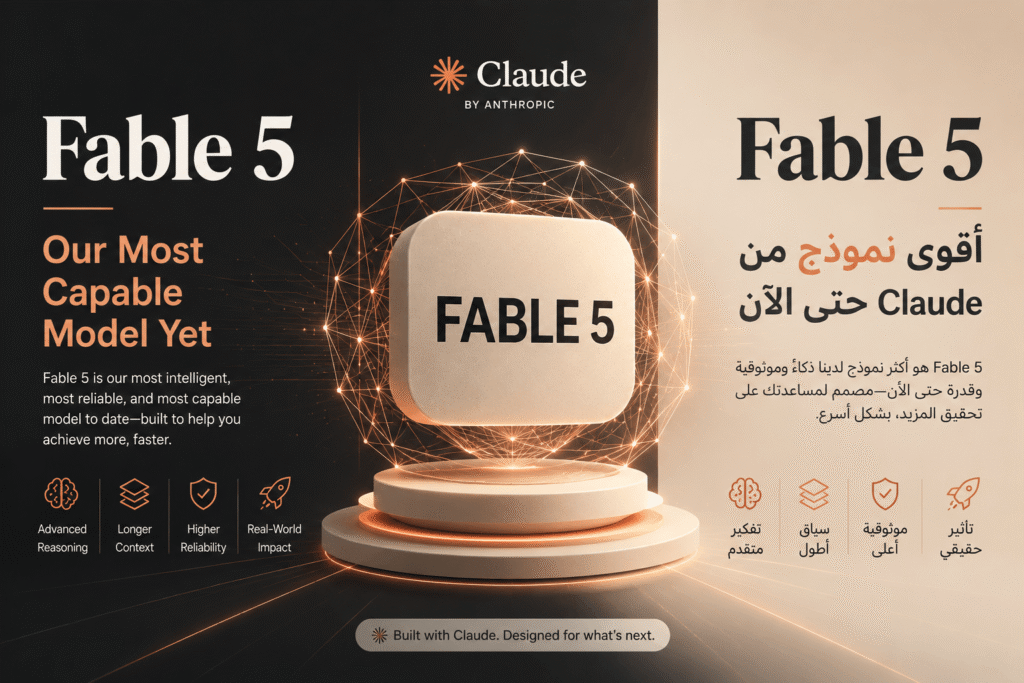 Claude Fable 5: أضخم نموذج ذكاء اصطناعي من Anthropic وثورة في عالم التقنية