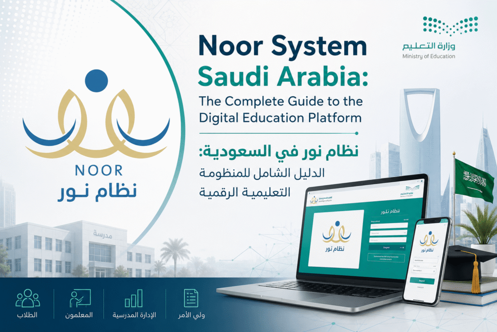 نظام نور 2026: تسجيل الدخول، النتائج، والخدمات الإلكترونية كاملة