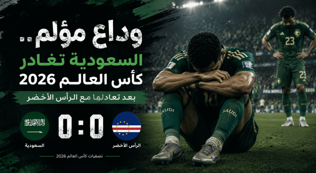 وداع مؤلم للسعودية في المونديال