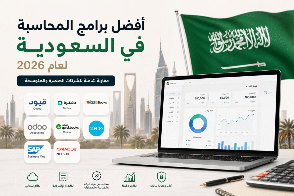 أفضل برامج المحاسبة في السعودية لعام 2026