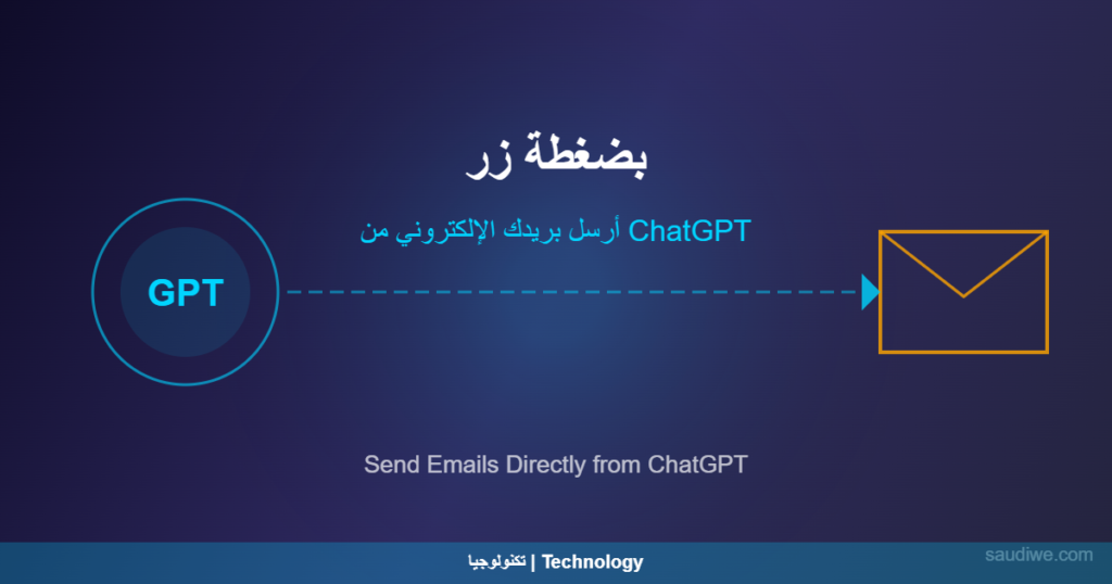 إرسال البريد الإلكتروني من ChatGPT