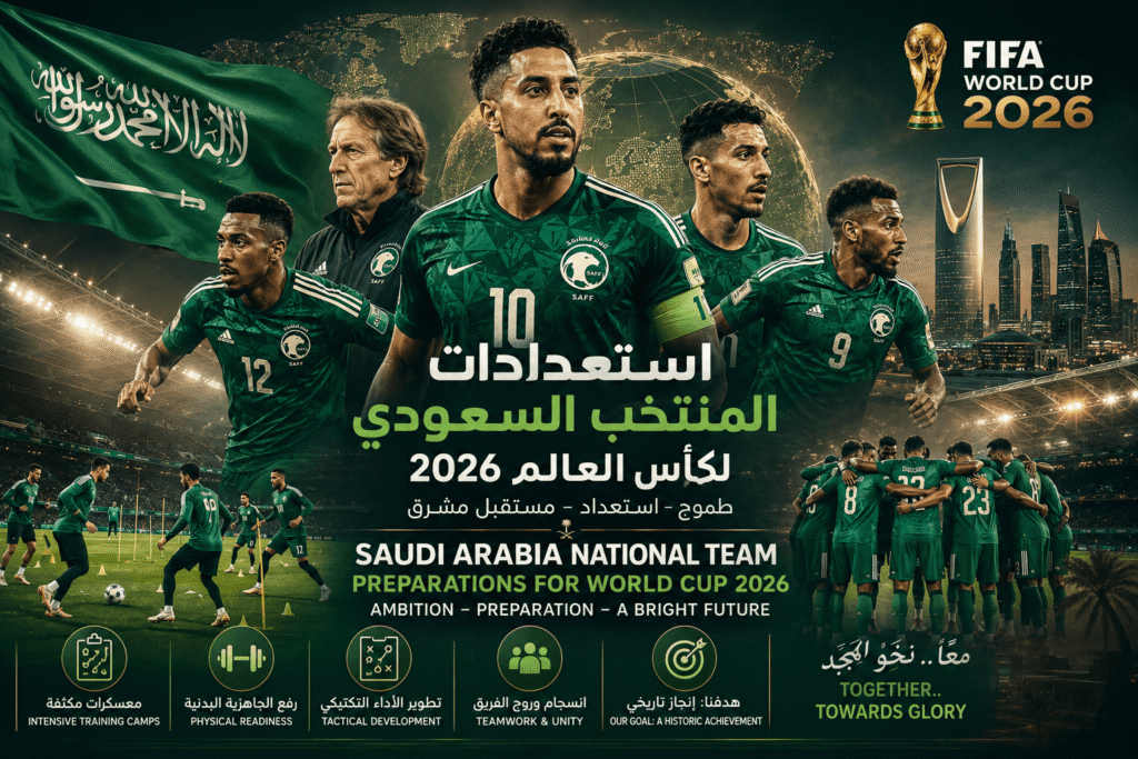 استعدادات المنتخب السعودي لكأس العالم 2026