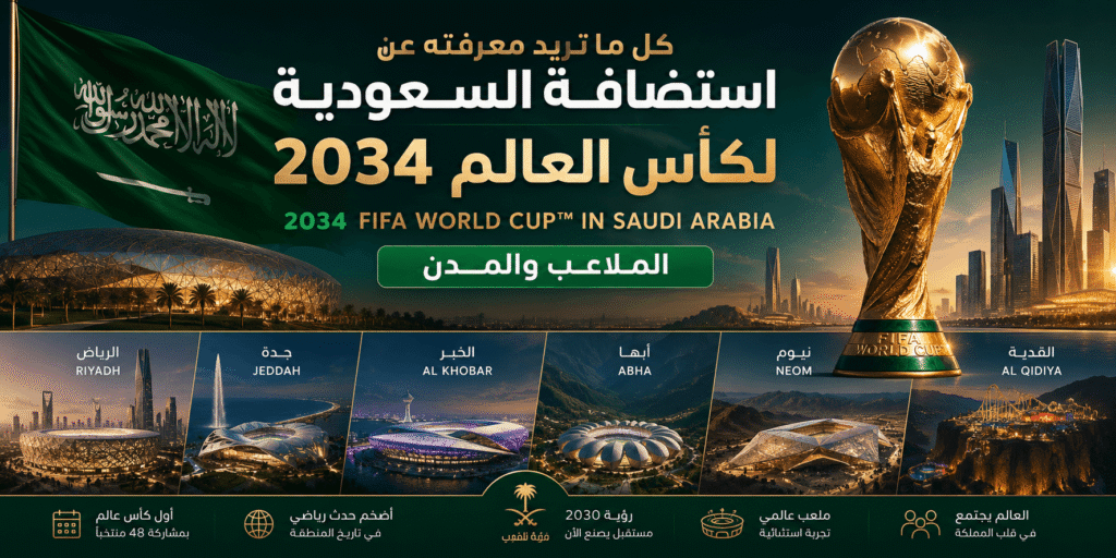 استضافة السعودية لكأس العالم 2034