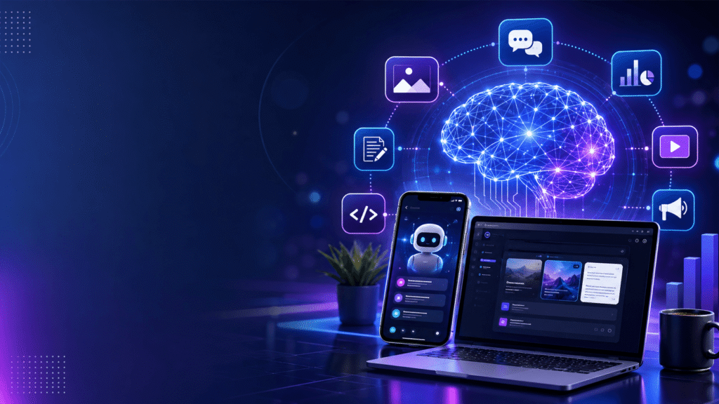 أفضل تطبيقات الذكاء الاصطناعي المجانية 2026 وكيف تستخدمها في عملك The best free AI apps of 2026 and how to use them in your work