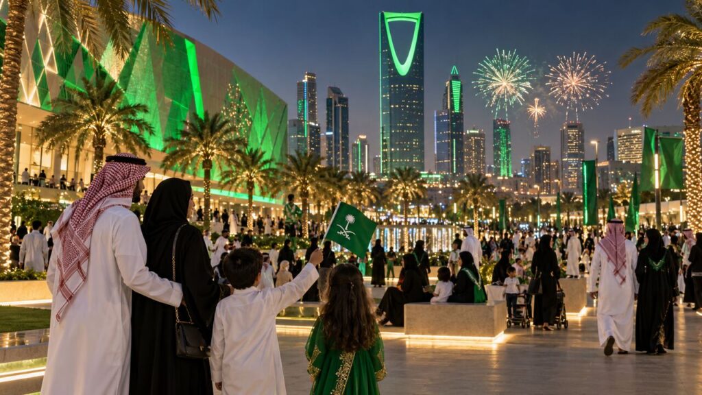 احتفالات اليوم الوطني السعودي 96 في الرياض