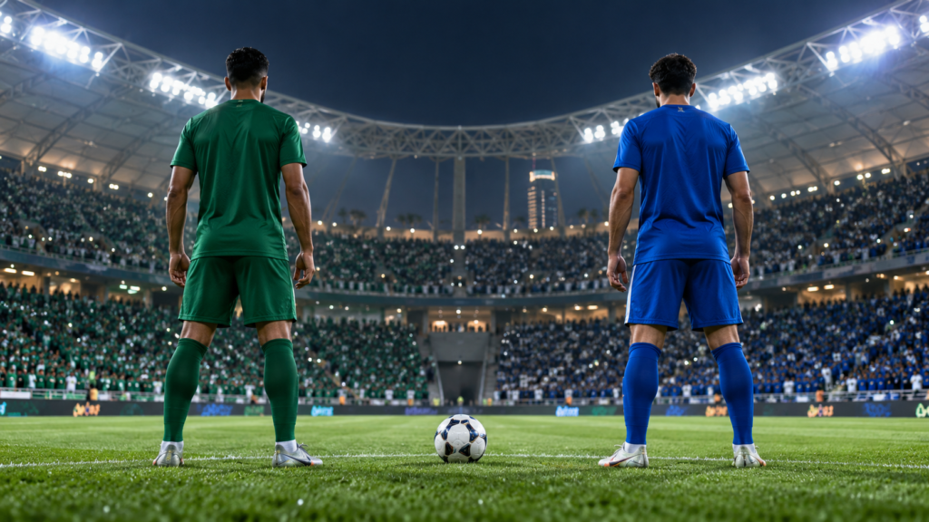 Saudi Arabia vs Kuwait in Arabian Gulf Cup 27